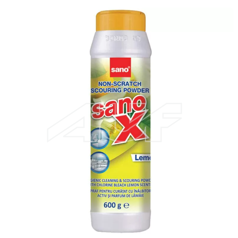 Sano X 600g - Praf pentru curatat cu inalbitor